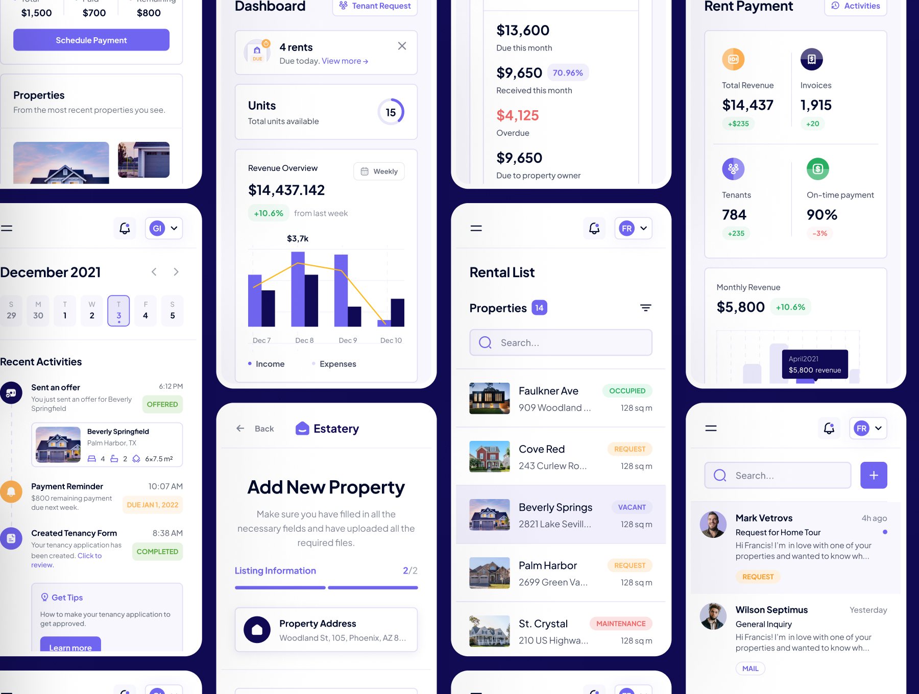 CRM & Sales Platform — Screenshot
