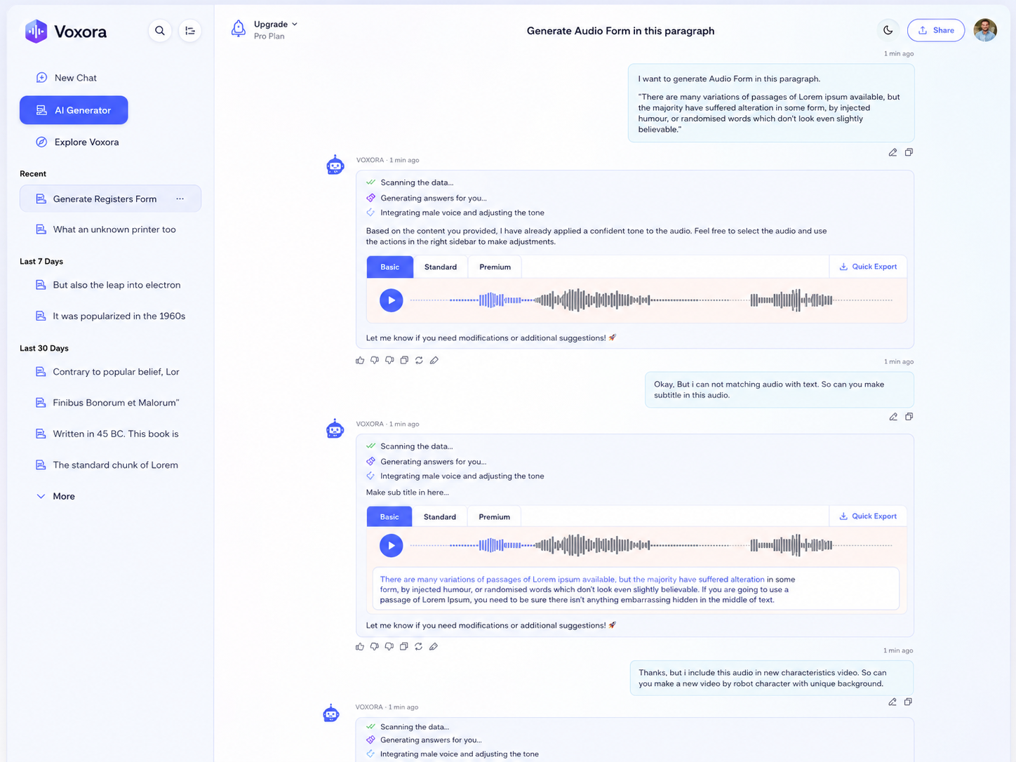 AI Customer Support Chatbot — Screenshot