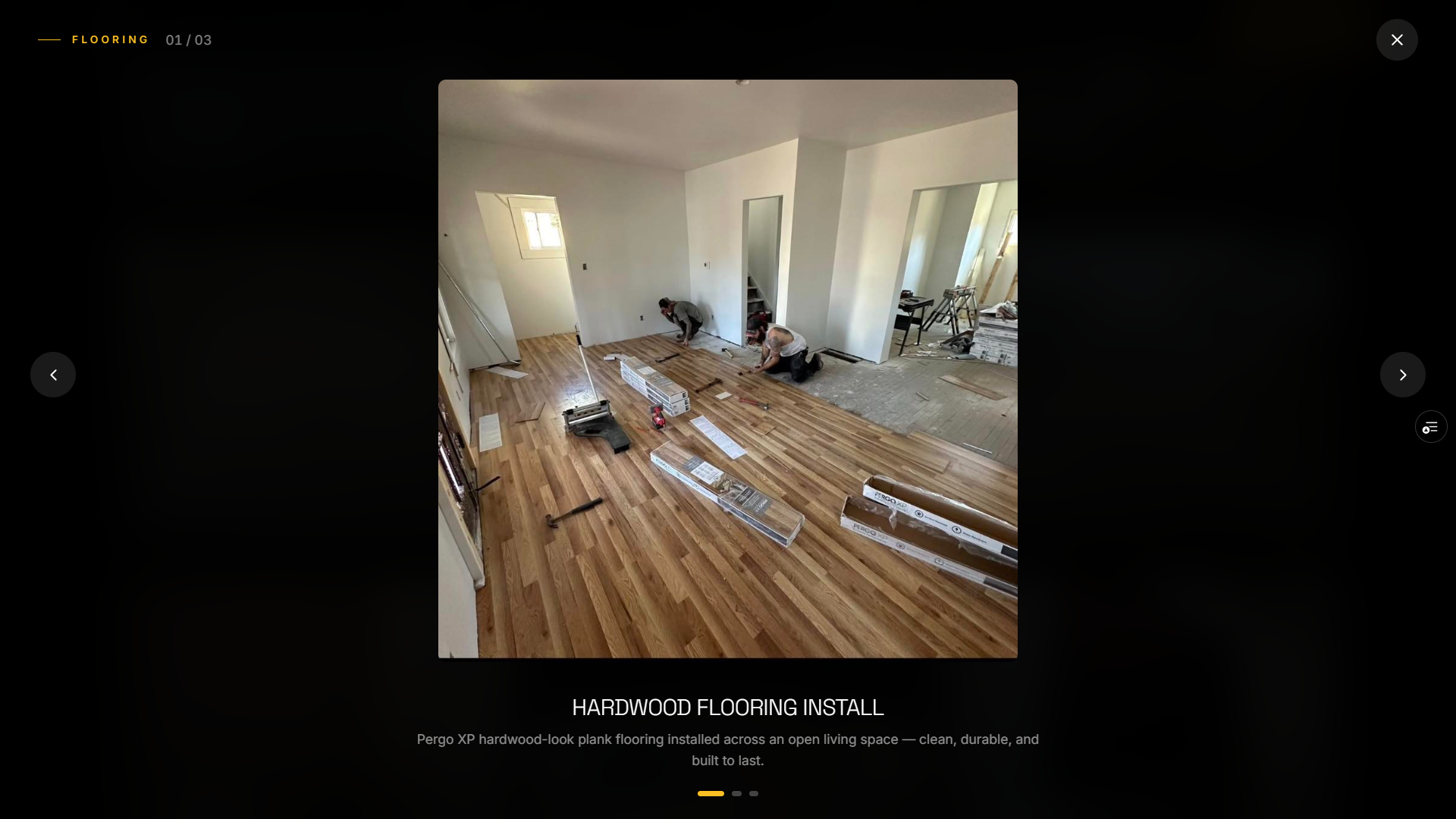 D&C Constructing — Screenshot