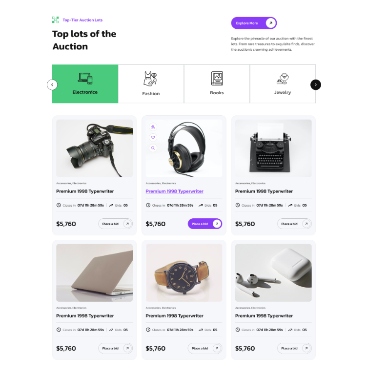 E-commerce Platform — Screenshot