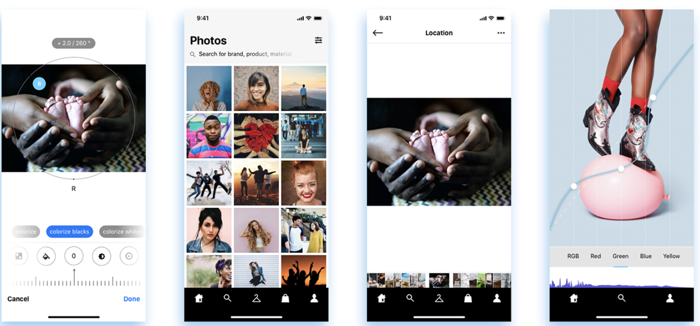 Cross-Platform Mobile App — Screenshot