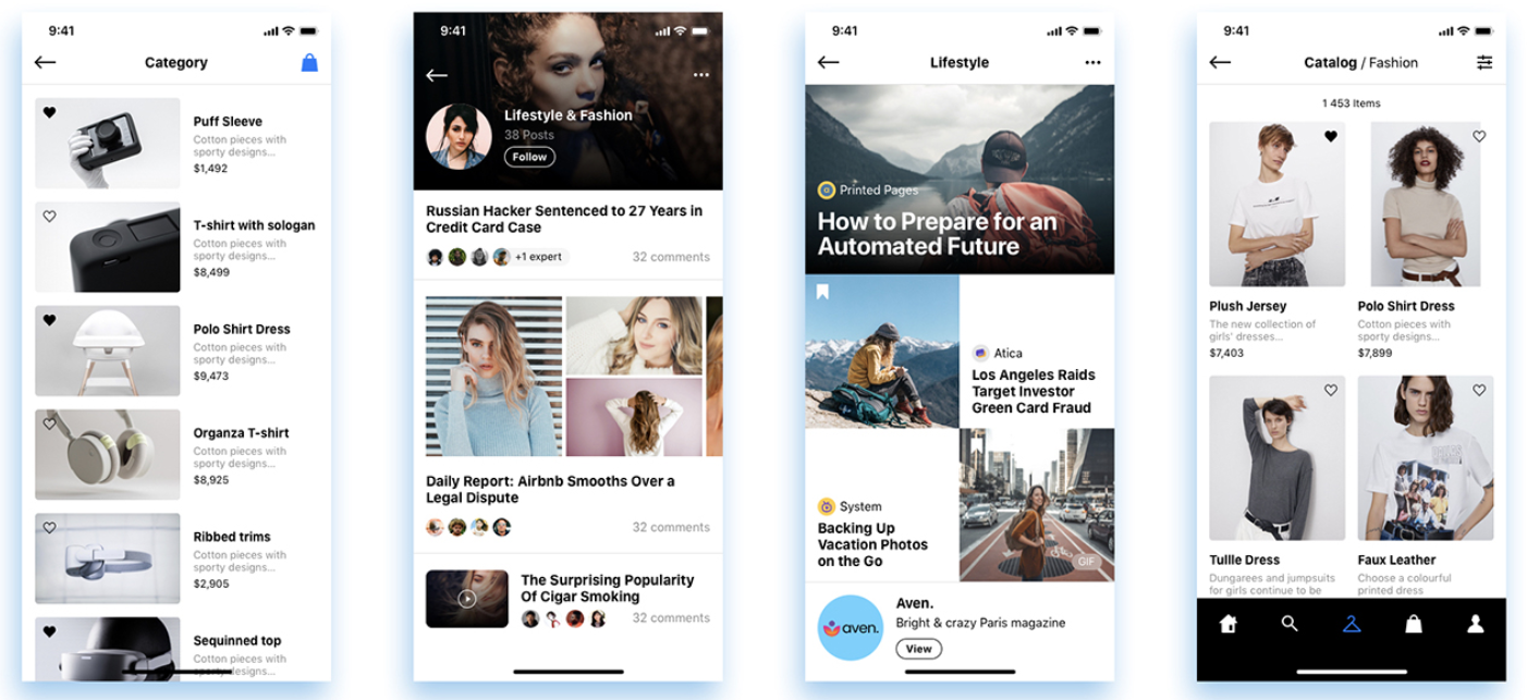 Cross-Platform Mobile App — Screenshot
