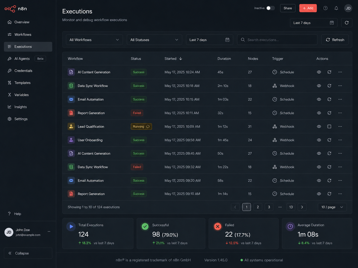Multi-Agent AI Platform — Screenshot